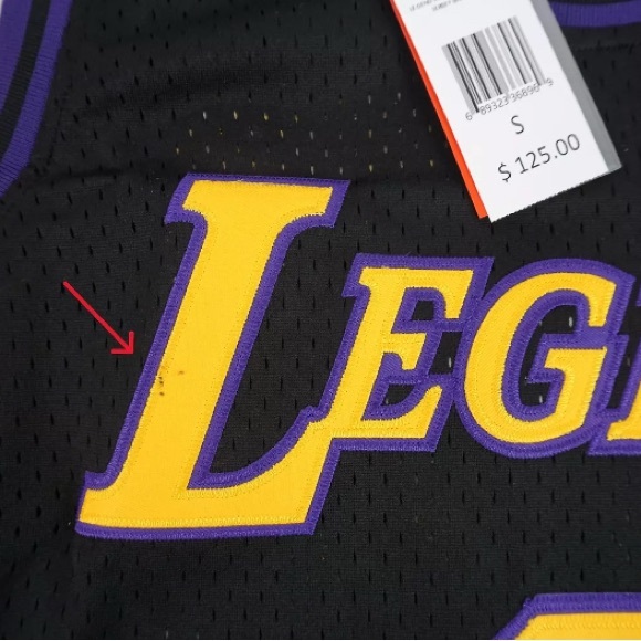 NWT [Headgear Classics] Kobe Bryant Legend Mamba Jersey #8 & #24 Men’s XS/S/M/L - Picture 10 of 15